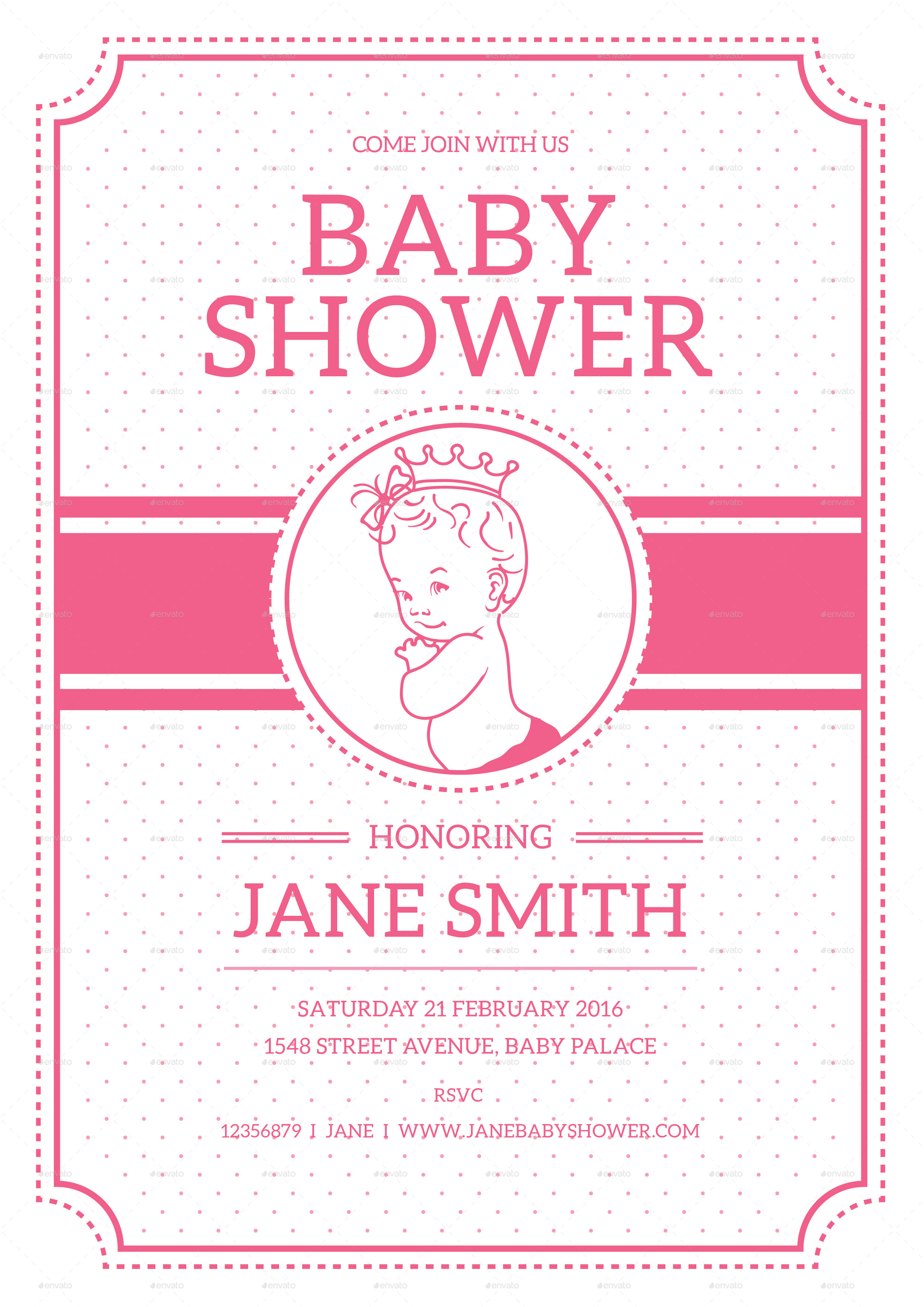 Vintage Baby Shower Free Printables